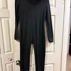 Black Long Sleeve Stretch Jumpsuit | Never worn
